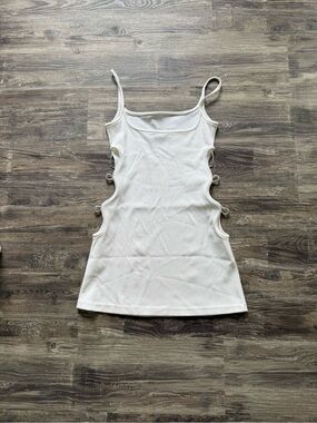 NWT - Mach & Mach Big Crystal Bow Cutout Dress